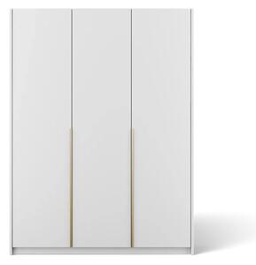 Bregma III Křídlová skříň bílá (kód WG) (148 x 204) cm – 6 polic pro přehledné uložení