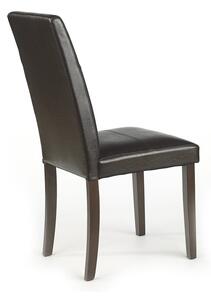 Jídelní židle Tiffany, tmavě hnědá