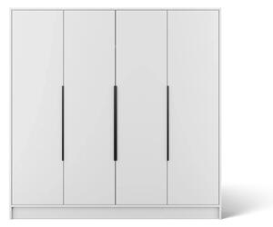 Palladio 200 Otočná skříň bílá (kód WB) (200 x 200) cm – 2 police pro přehledné uložení