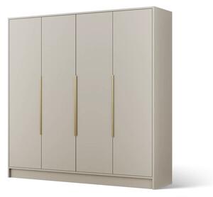 Palladio 200 Otočná skříň kašmír (kód KG) (200 x 200) cm – 2 police pro přehledné uložení