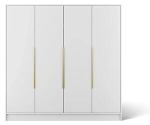 Palladio 200 Otočná skříň bílá (kód WG) (200 x 200) cm – 2 police pro přehledné uložení