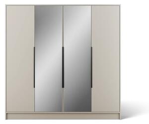 Lunara 200 otočná skříň kašmír (kód KB) (200 x 200) cm – 2 police pro přehledné uložení