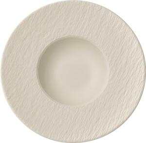 Talíř hluboký Villeroy & Boch Manufacture Rock 29 cm, bílý (6 ks)