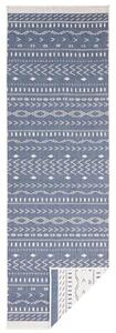 Kusový koberec Twin Supreme 103439 Kuba blue creme 80x250 cm