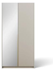 Alera II Skříň s otočnými dveřmi kašmír (kód KG) (100 x 204) cm – 6 polic pro přehledné uložení