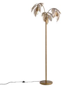Vintage stojací lampa zlatá 193 cm 3-světlo - Botanica