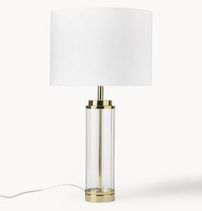 Velká stolní lampa se skleněnou podstavou Gabor