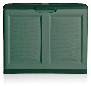 Zahradní úložný box plast 200 l zelený