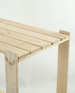 Dřevěný regál MAXI 4N+ 166x120x50 - borovice