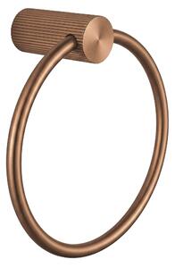 Koupelnový věšák REA SOLO RING 64106, kartáčovaná měď
