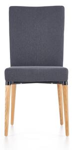 Jídelní židle Kellen, tmavě šedá / buk