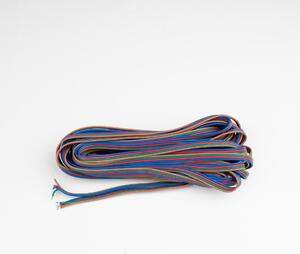 SLC LS kabel 4x0,35mm2 RGB 10m IP54
