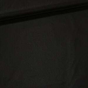 Oděvní látka KOŽENKA N6949, černá, drobný vzor, rub počesaná, š.145cm (látka v metráži)