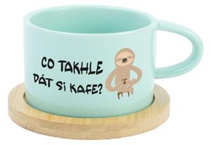 CO TAKHLE DÁT SI KAFE? - mint hrníček makronka 200 ml