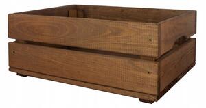 Dřevěná bedýnka SD-2-40X30 barevné varianty Povrchová úprava: Šedá