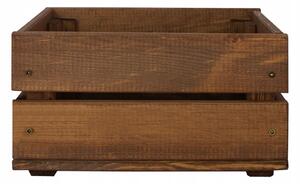 Dřevěná bedýnka SD-2-30X20 barevné varianty Povrchová úprava: Šedá