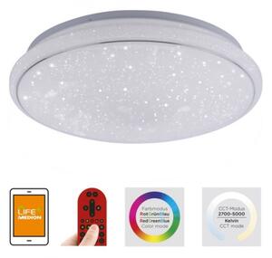 Leuchten Direkt 14743-16 - LED RGB Stmívatelné svítidlo JUPI LED/28W/230V + DO