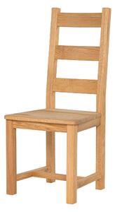 Dubová židle Ladder Back - lak