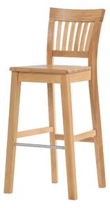 Barová jasanová lakovaná židle Raines