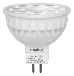 Miboxer LED stmívatelná žárovka MR16, RGB+CCT, 4W, 2.4GHz, FUT104