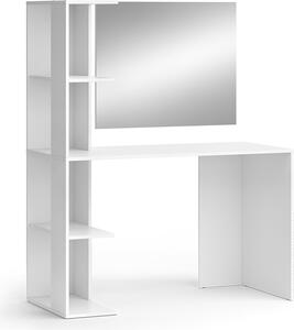 Kosmetický stolek Vicco Tower Bílá 122.2 cm se zrcadlem, Model 49440