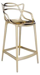 Barová židle Masters METAL, v. 65 cm, více barev - Kartell Barva: gold