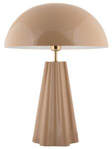Leitmotiv Stolní designová kovová lampa 2205LB, béžová