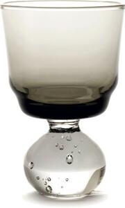 Sklenice nízká Serax 110 ml, šedá (6 ks)