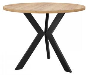Konferenční stolek STK M6, Barva: dub artisan / černá 5903211427824