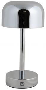 Leitmotiv Stolní bezdrátová nabíjecí LED lampa 2221CH, stříbrná