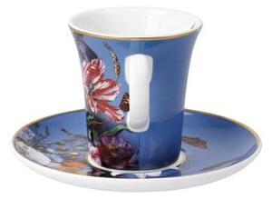 Goebel De Heem Kávový šálek s podšálkem Letní květiny