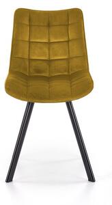 Jídelní židle Jordan, žlutá