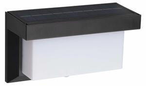 LED Solární nástěnné svítidlo se senzorem TONY LED/3,7V 1800 mAh IP44