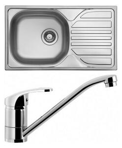 Dřez Sinks Compact 760 + baterie Pronto CR, nerez