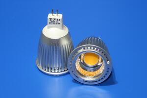 LED-lumin LED bodovka MR16, 7W, 12V, teplá bílá