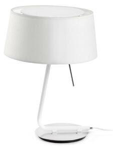FARO HOTEL bílá stolní lampa