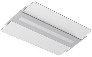 LED stropní svítidlo inteligentní DALEN 2Z Silver, 65W