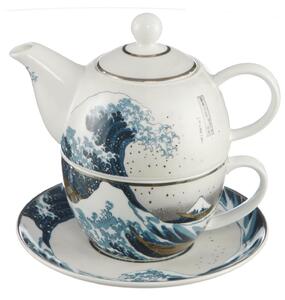 Goebel Katsushika Hokusai Čaj pro jednoho Vlna
