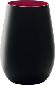 Sklenice Stölzle Elements 465 ml, černá/červená (6 ks)