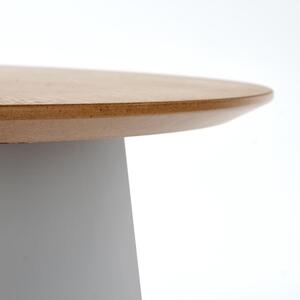 Konferenční stolek Azzura, přírodní dřevo / šedá