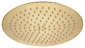 Kruhová hlavová sprcha REA JS-P014BG 30 cm, kartáčovaná zlatá