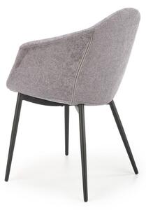 Jídelní židle Nice, šedá / černá