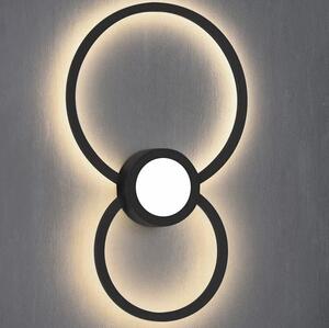 Mantra 7841 Mural, stropní/nástěnné moderní svítidlo, 24W LED 3000K, stmívatelné, bálá 46x26cm