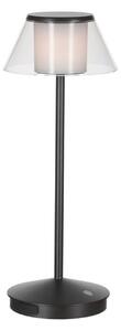 Mantra 7989 K5, venkovní stolní nabíjecí lampa LED 2W 3000K, černá, výška 35cm, IP54