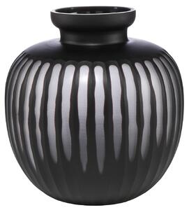 Goebel Nízká černá váza 28 cm