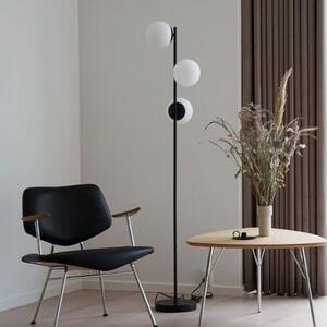 Nordlux Lilly stojací lampa 3x40 W bílá-černá 48613003