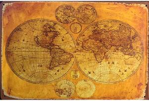TOP cedule Cedule Mapa světa