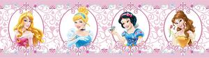 Dětská samolepící bordura na zeď Disney Princezny | 5 m x 13.8 cm | DWBD8065