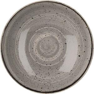 Talíř hluboký Churchill Stonecast Peppercorn Grey 18,2 cm