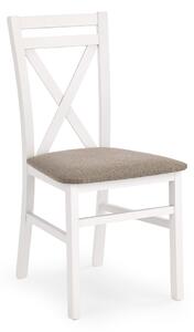 Jídelní židle Darius, šedá / bílá